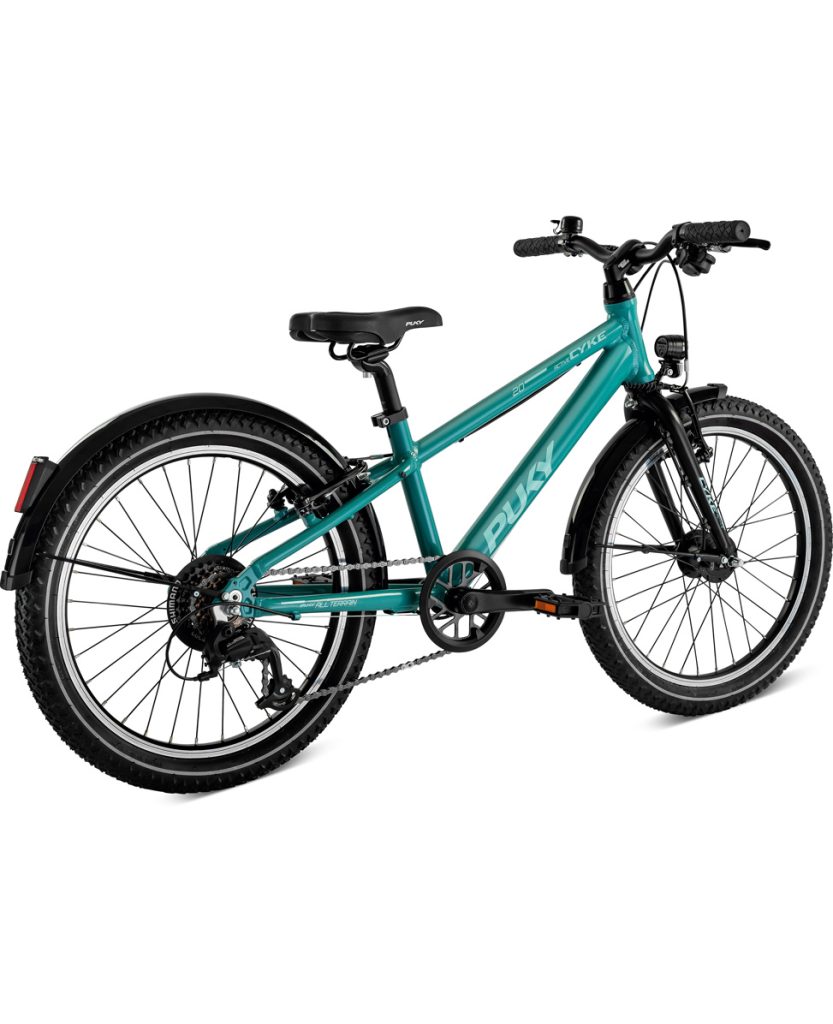 HINOPY Mountainbike, 20 inch, 6 versnellingen, MTB-fiets, gehard staal, kinderfiets, schijfremsysteem, stadsfiets voor meisjes en jongens (groen